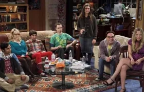 Los protagonistas de la serie The Big Bang Theory.