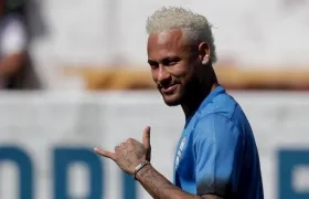Neymar, futbolista brasileño.
