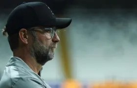 El entrenador del Liverpool, el alemán Jürgen Klopp.