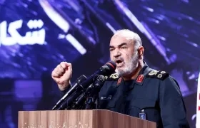 Hosein Salamí, comandante en jefe del cuerpo militar de élite iraní.