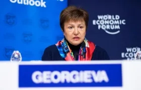 La directora gerente del Fondo Monetario Internacional (FMI), la búlgara Kristalina Georgieva.