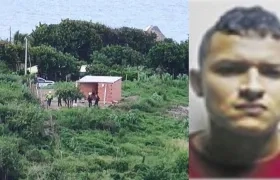 Carlos Mario Delgado Izaquita fue asesinado en esta parcela en Punta Roca. 