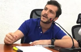 Samir Radi Chemás, presidente del Concejo de Barranquilla 2021.