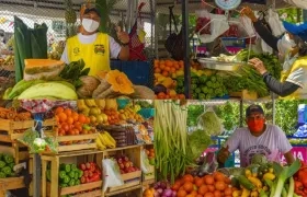 Imágenes de 'Mercado a tu Barrio'.