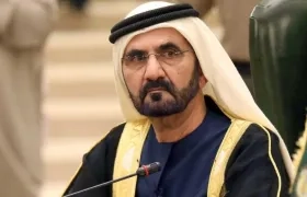  Mohamed bin Rashid Al Maktum, emir de Dubái.
