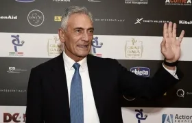 Gabriele Gravina, presidente de la Federación de fútbol italiana.