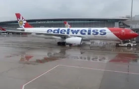Edelweiss Airlines hará el vuelo chárter.