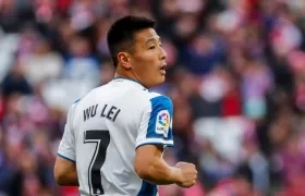 Wu Lei, centrocampista del Espanyol.