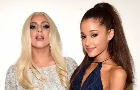 Lady Gaga y Ariana Grande, cantantes.