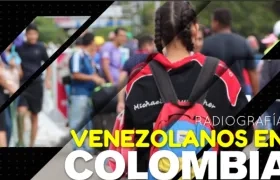 Radiografía de venezolanos en Colombia.