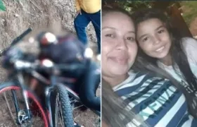 Melissa Romero y su sobrina Taniuska Romero fueron asesinadas en Montelíbano, Córdoba.