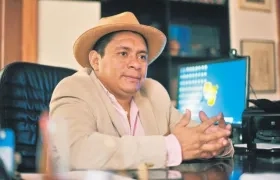 El líder indígena Luis Fernando Arias.