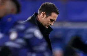 Frank Lampard, técnico de Chelsea.