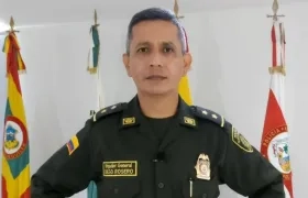 General Diego Rosero, comandante de la Policía Metropolitana.