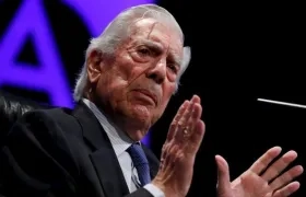 El Premio Nobel de Literatura Mario Vargas Llosa.