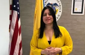 Claudia Bustamante, actual cónsul de Colombia en Orlando, Florida.