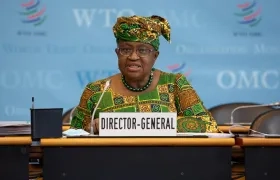 Ngozi Okonjo-Iweala, directora general de la Organización Mundial de Comercio (OMC).