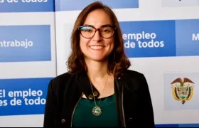 Angi Velásquez, directora de la Unidad del Servicio Público de Empleo.