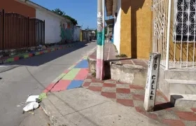 Calle 19 con carrera 22 en el barrio Las Nieves.
