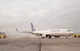 Avión de Copa Airlines. 