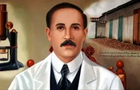 José Gregorio Hernández, médico venezolano fallecido en 1919.