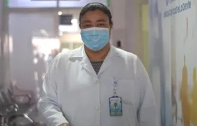 Sara De la Cruz, Coordinadora Médica del Hospital de Baranoa (Q.E.P.D.).