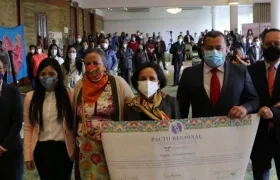 Hoy se firmó el Pacto Regional por la Búsqueda de los desaparecidos en Bogotá y Cundinamarca.  