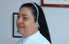 Hermana Luz Marina Zapata, rectora del I.E.D Madre Marcelina.