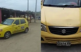 Taxi robado en Carrizal. 