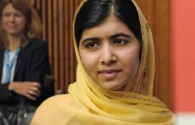 La Nobel de la Paz Malala Yousafzai.