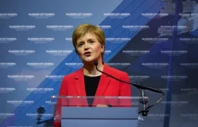 Nicola Sturgeon, ministra principal de Escocia.