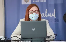 María Belén Jaimes, directora (e) de Epidemiología y Demografía de Minsalud.