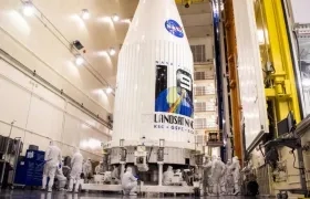 Landsat 9 se lanzará en el cohete Atlas V desde el Space Launch Complex 3 en Vandenberg este 27 de septiembre de 2021.