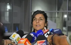 La ministra de Minas y Energía, Irene Vélez.
