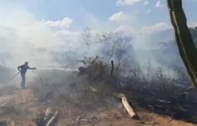 Incendios son en Albania, Barrancas, El Molino, Fonseca, Hatonuevo, Maicao, Riohacha, San Juan del Cesar, Uribia, Urumita y Villanueva.