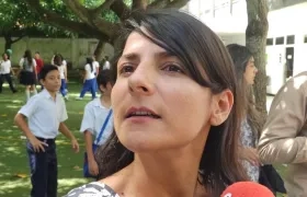 La Ministra de Minas y Energía, Irene Vélez.