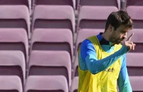 Gerard Piqué, defensa del Barcelona. 