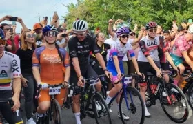 Tadej Pogacar en el Giro de Rigo.