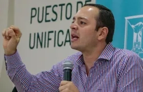 Alcalde de Manizales, Carlos Mario Marín.