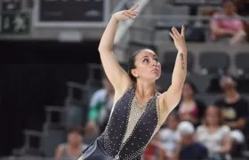 Carolina Otálora, patinadora fallecida. 