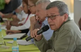 ¨Pablo Beltrán", negociador del ELN.