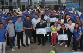 Ceremonia de graduación de ‘Misión fútbol’.