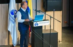 El Defensor Carlos Camargo, presenta informe de tutelas.