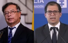 Presidente Gustavo Petro y Fiscal Francisco Barbosa.