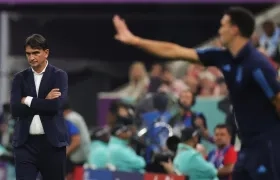Zlatko Dalic recibió con resignación la derrota ante Argentina.