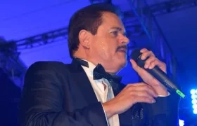 Lalo Rodríguez en su única presentación en Barranquilla.