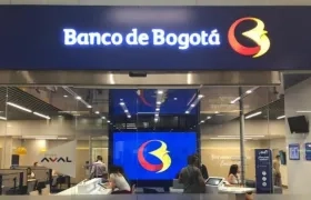 Una sucursal del Banco de Bogotá. 