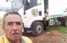 Hildebrando Rivera Gantiva, conductor asesinado.