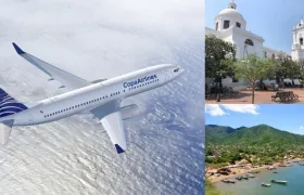 Copa Airlines anunció hoy el inicio de operaciones en la ciudad de Santa Marta, a partir del 28 de junio de 2022.
