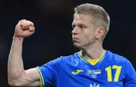 Oleksandr Zinchenko, capitán de la selección ucraniana de fútbol.